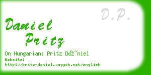 daniel pritz business card